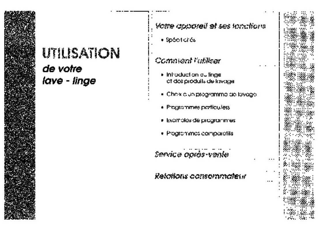 Mode d'emploi BRANDT VN842