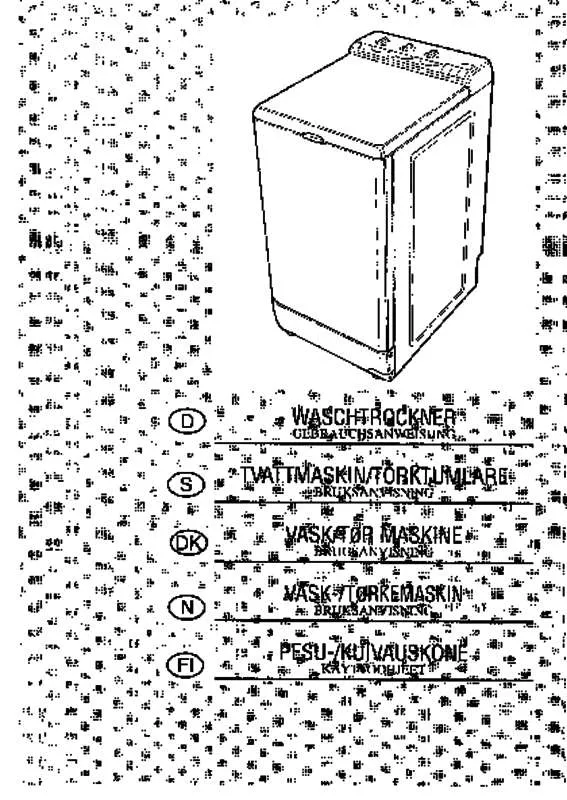 Mode d'emploi BRANDT WTD1251N