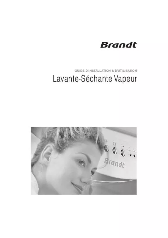 Mode d'emploi BRANDT WTD6284SF