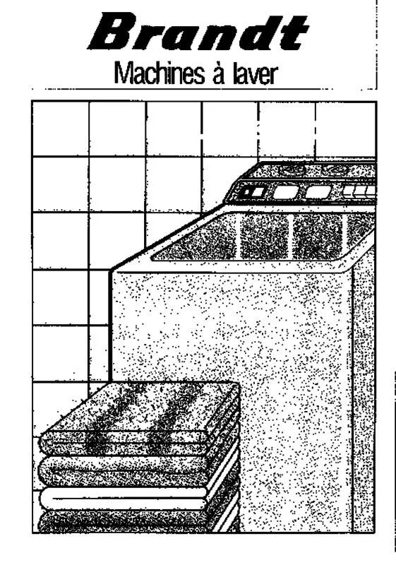 Mode d'emploi BRANDT Z8300