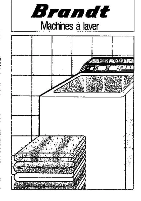 Mode d'emploi BRANDT Z8500