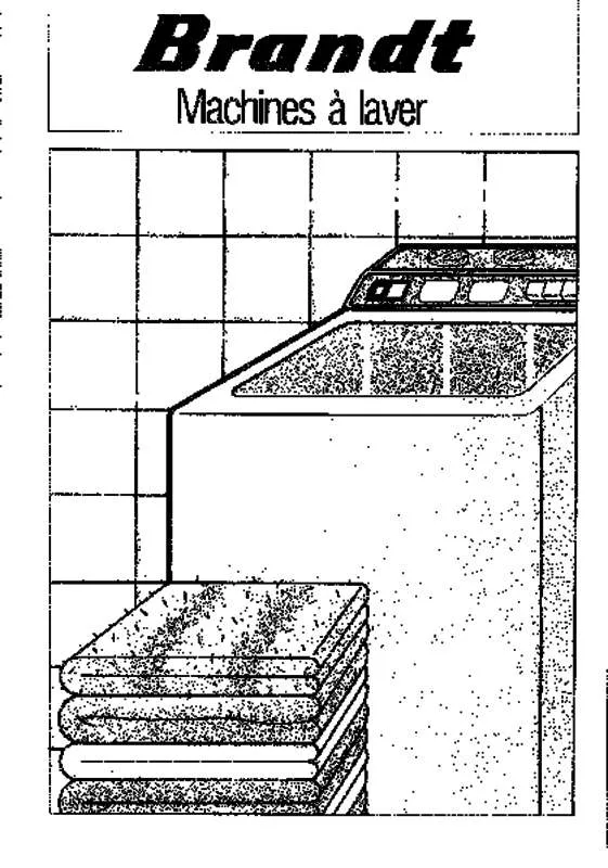 Mode d'emploi BRANDT Z8504