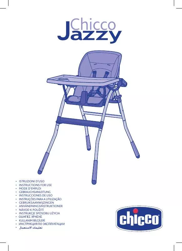 Mode d'emploi CHICCO JAZZY