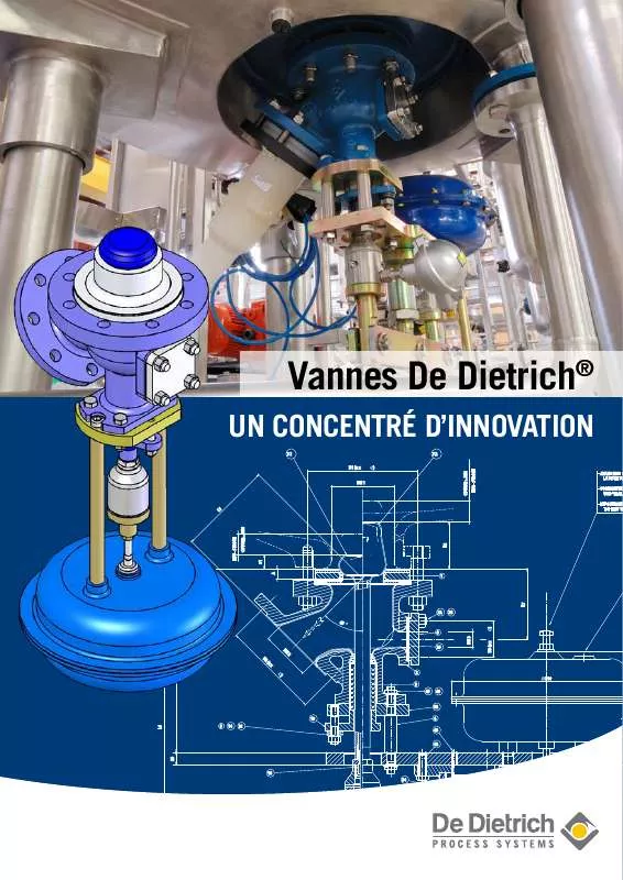 Mode d'emploi DE DIETRICH VALVES