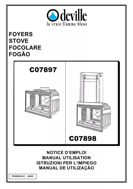 Mode d'emploi DEVILLE C07897
