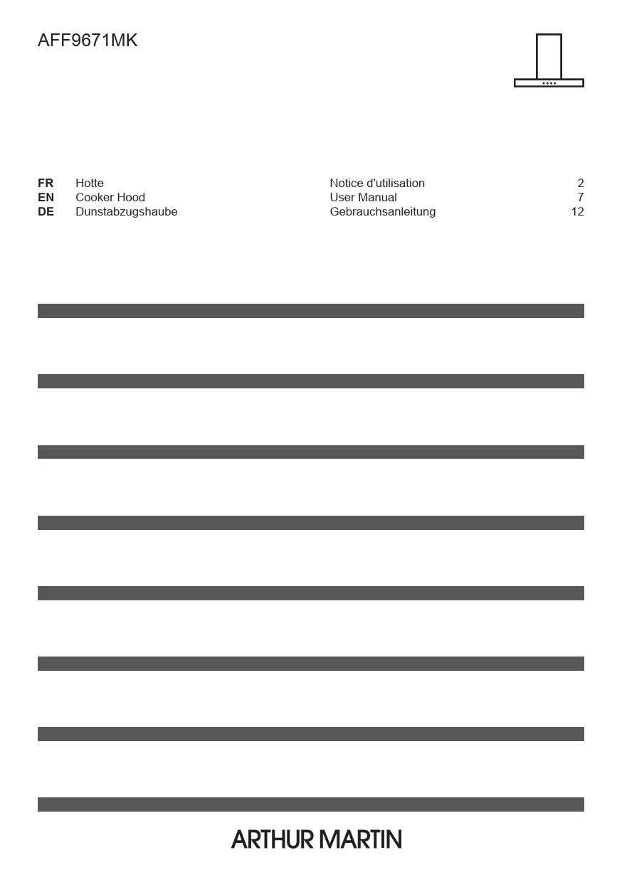 Mode d'emploi ELECTROLUX AFF9671MK