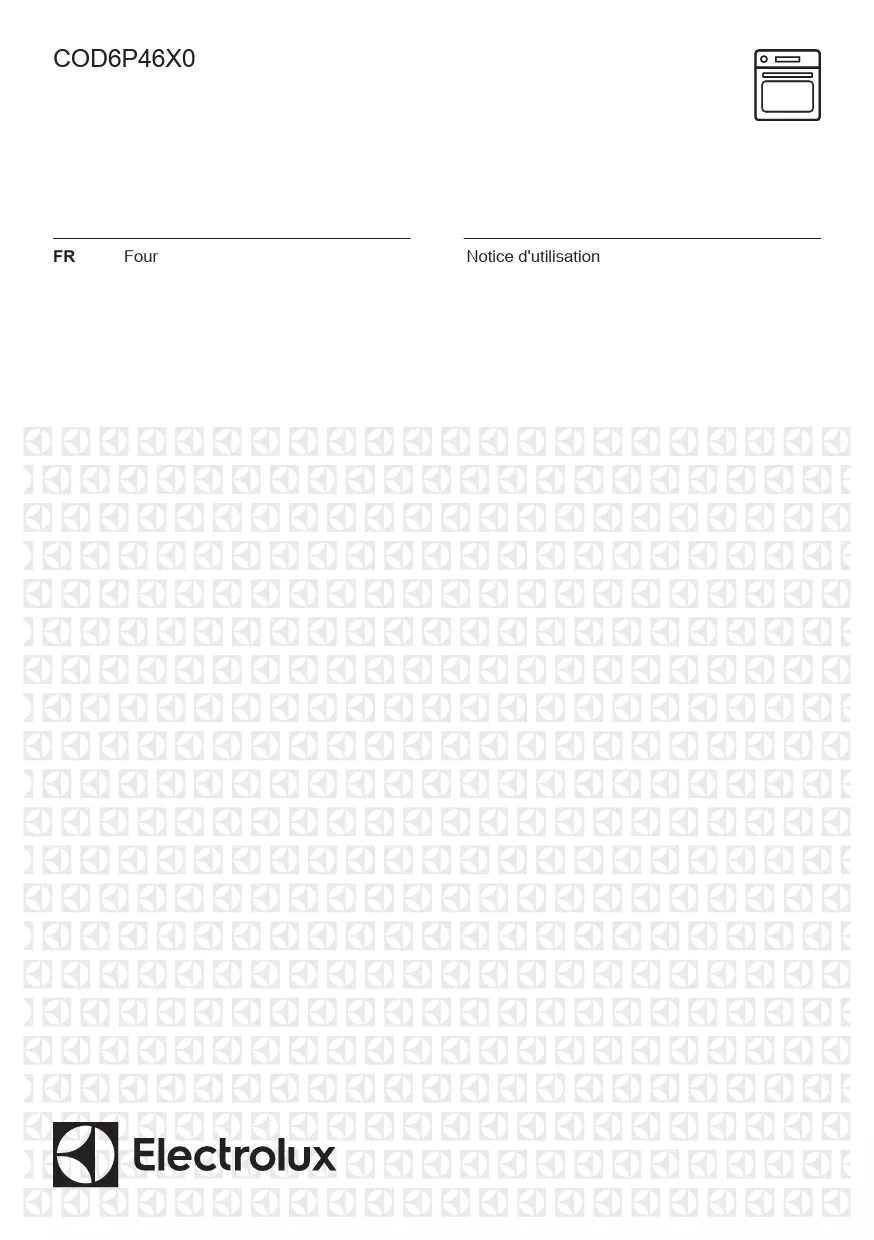 Mode d'emploi ELECTROLUX COD6P46X0