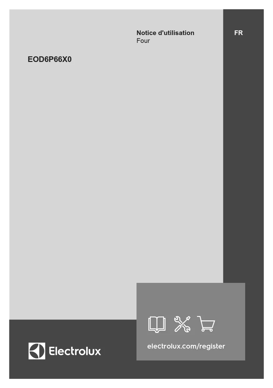 Mode d'emploi ELECTROLUX COD6P66X0