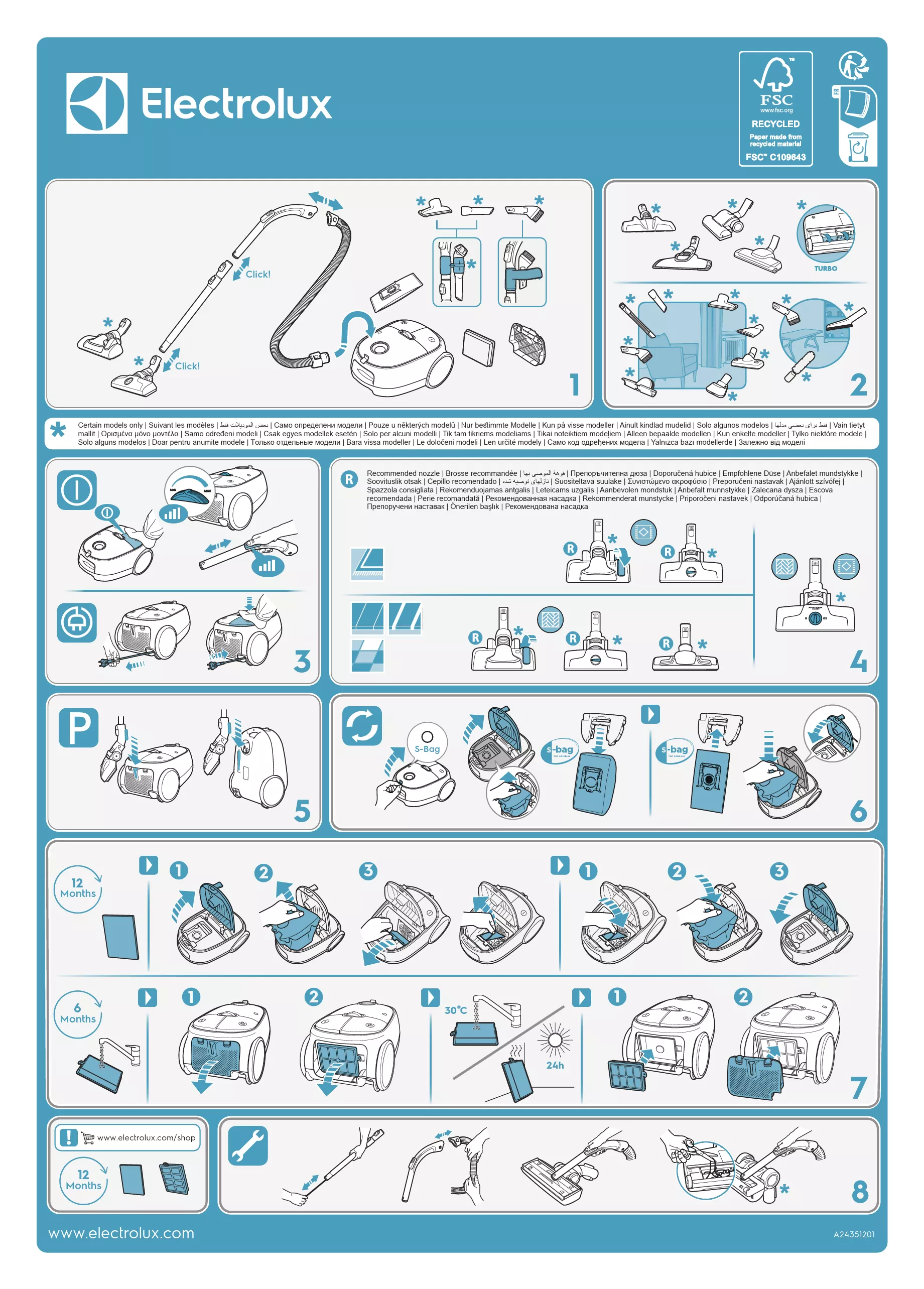 Mode d'emploi ELECTROLUX EB61H6SW