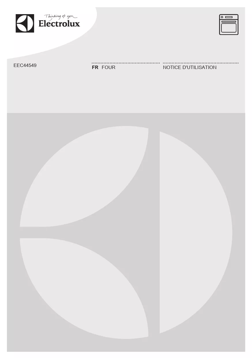 Mode d'emploi ELECTROLUX EEC445490X