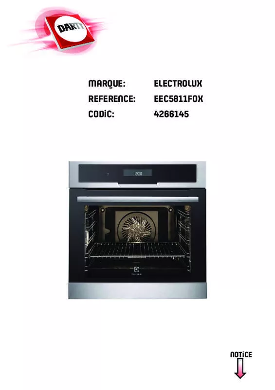 Mode d'emploi ELECTROLUX EEC5811FOX