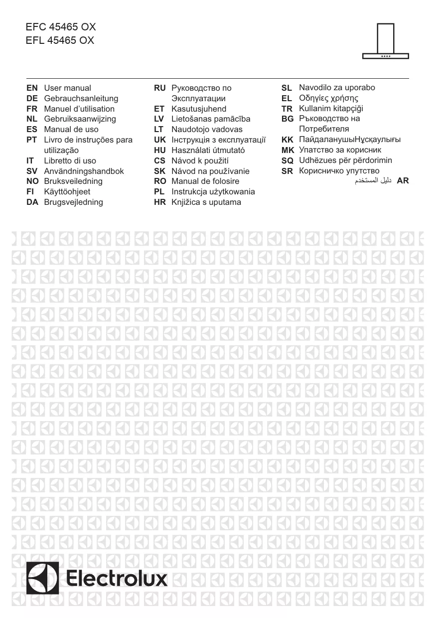 Mode d'emploi ELECTROLUX EFC45465OX