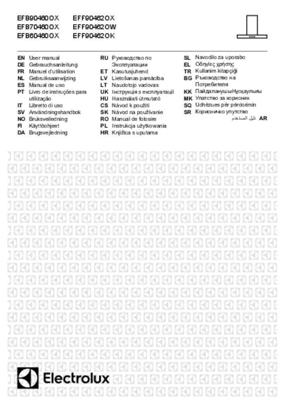 Mode d'emploi ELECTROLUX EFF 90462 OK