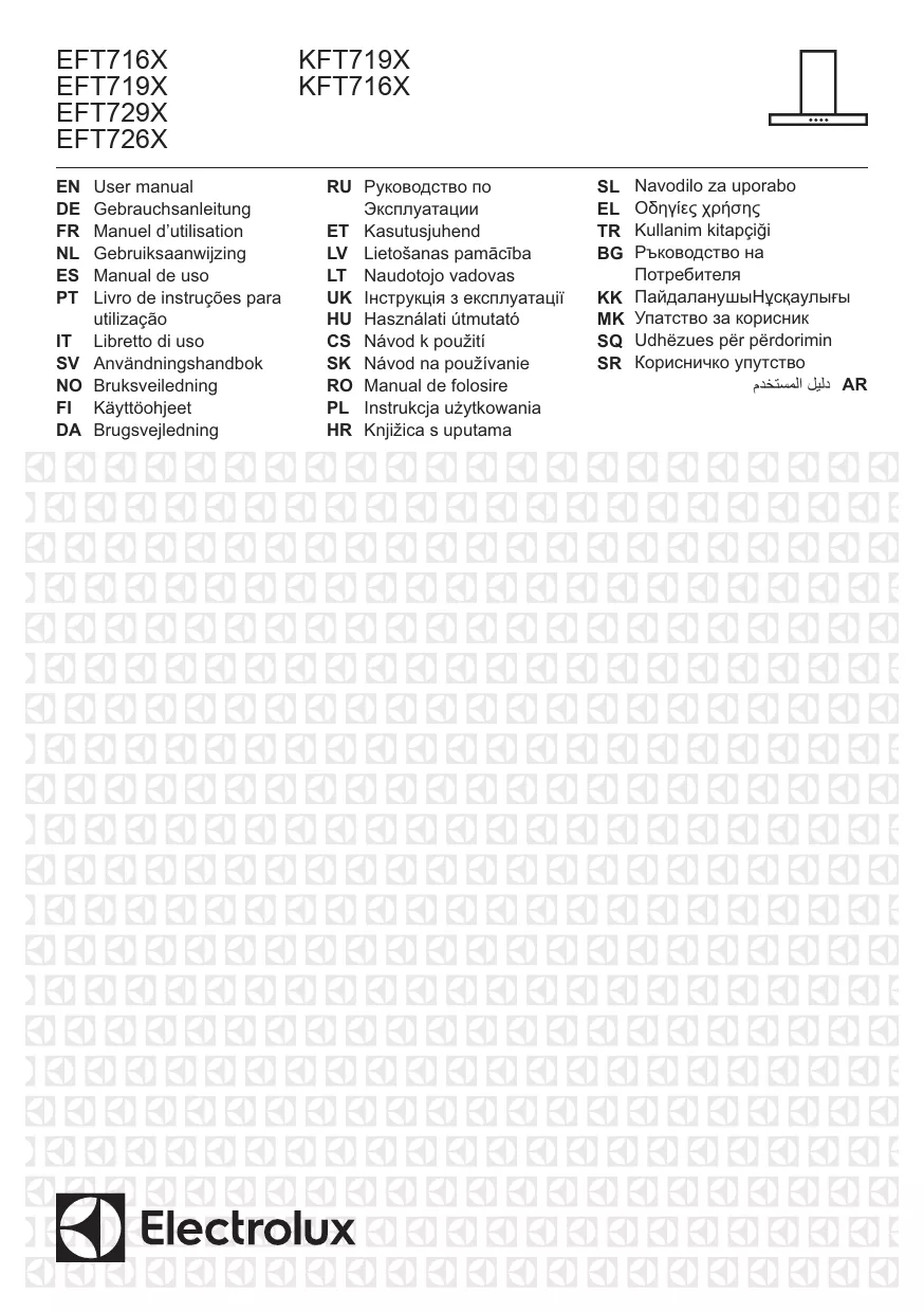 Mode d'emploi ELECTROLUX EFT719X