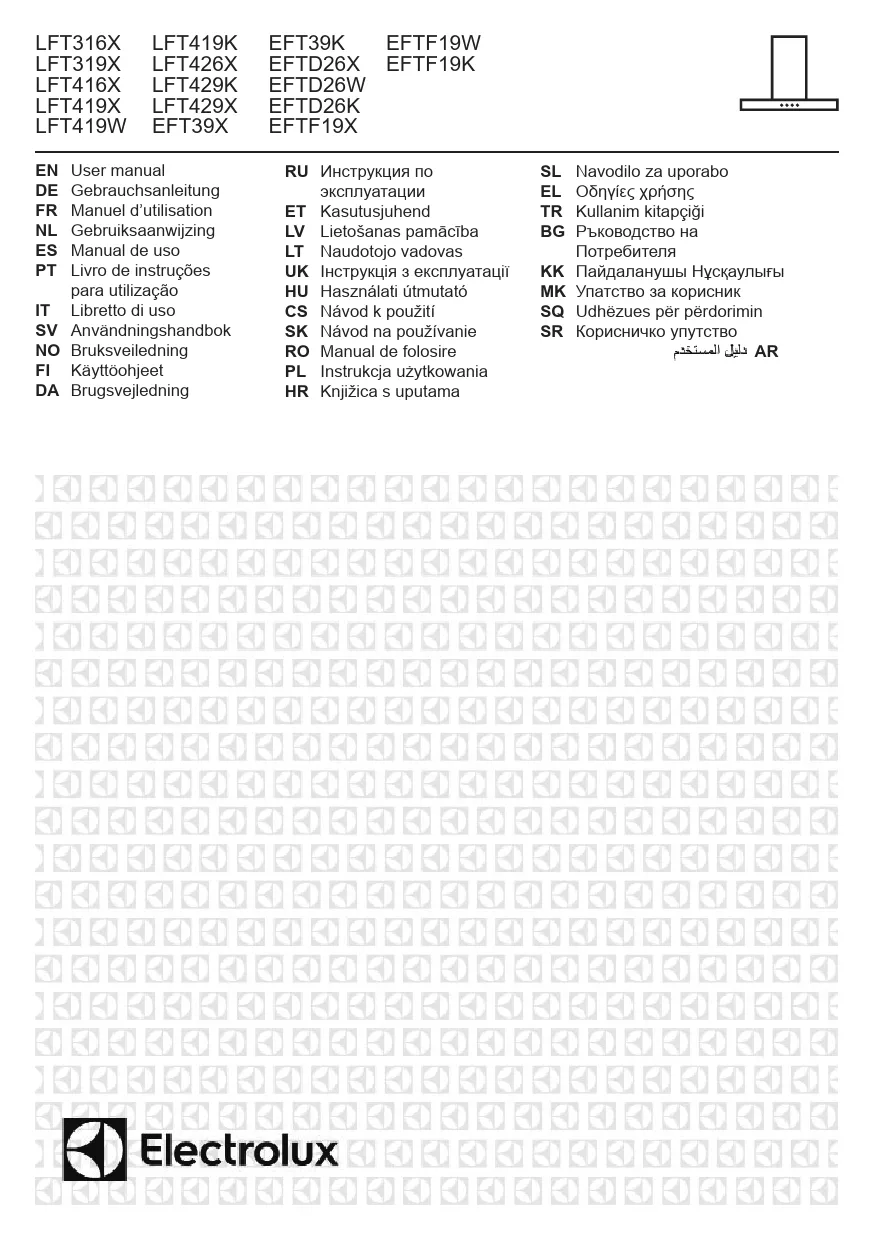 Mode d'emploi ELECTROLUX EFTF19K