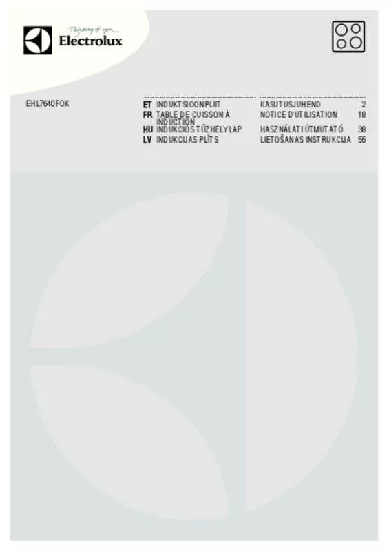 Mode d'emploi ELECTROLUX EHL7640FOK