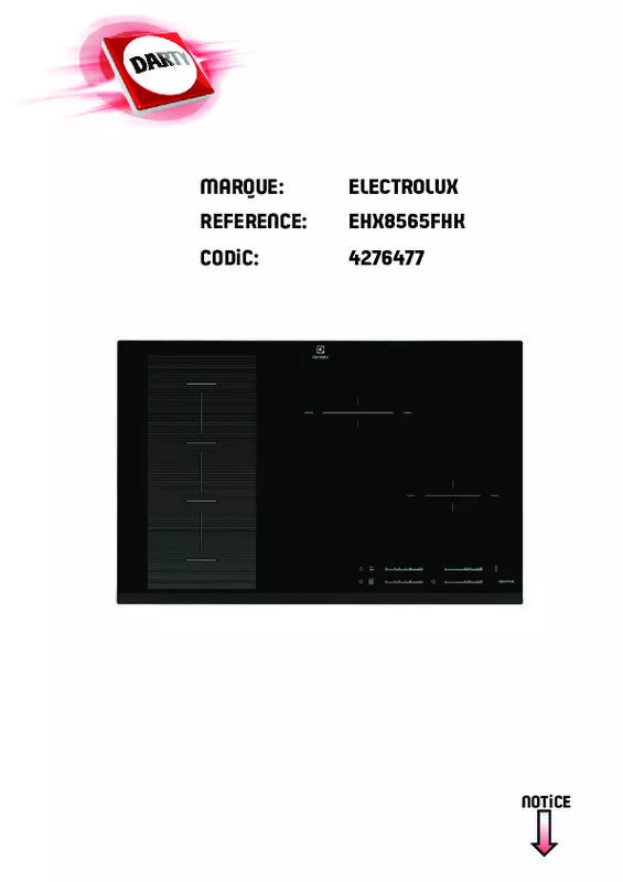 Mode d'emploi ELECTROLUX EHX8565FHK