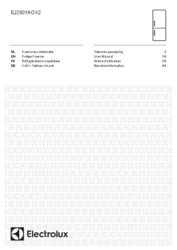 Mode d'emploi ELECTROLUX EJ2801AOX2