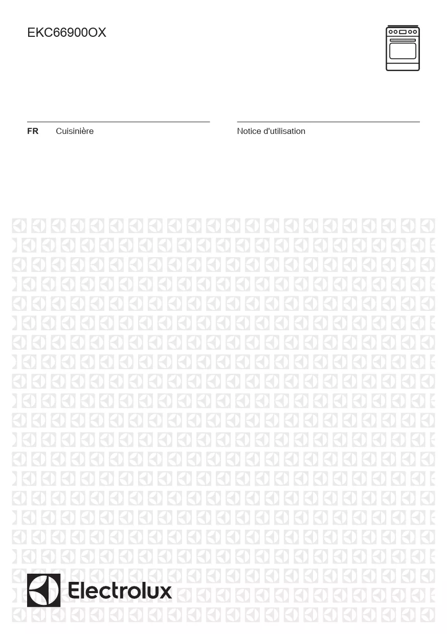 Mode d'emploi ELECTROLUX EKC66900OX