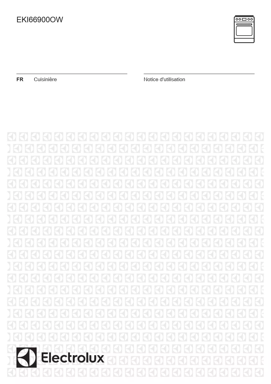 Mode d'emploi ELECTROLUX EKI66900OW