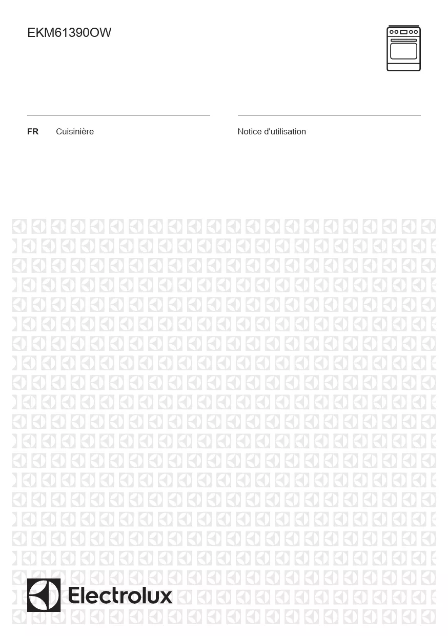 Mode d'emploi ELECTROLUX EKM61390OW