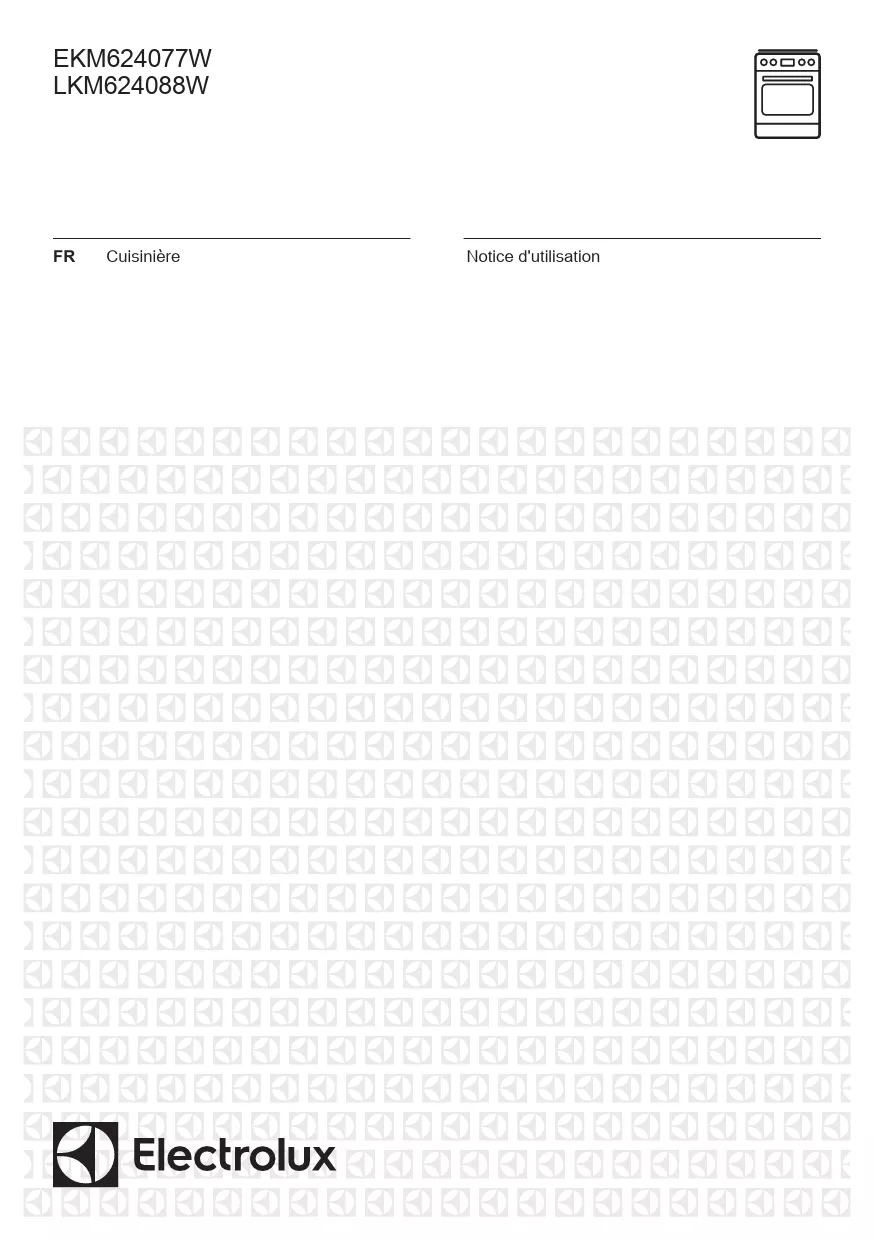 Mode d'emploi ELECTROLUX EKM624077W