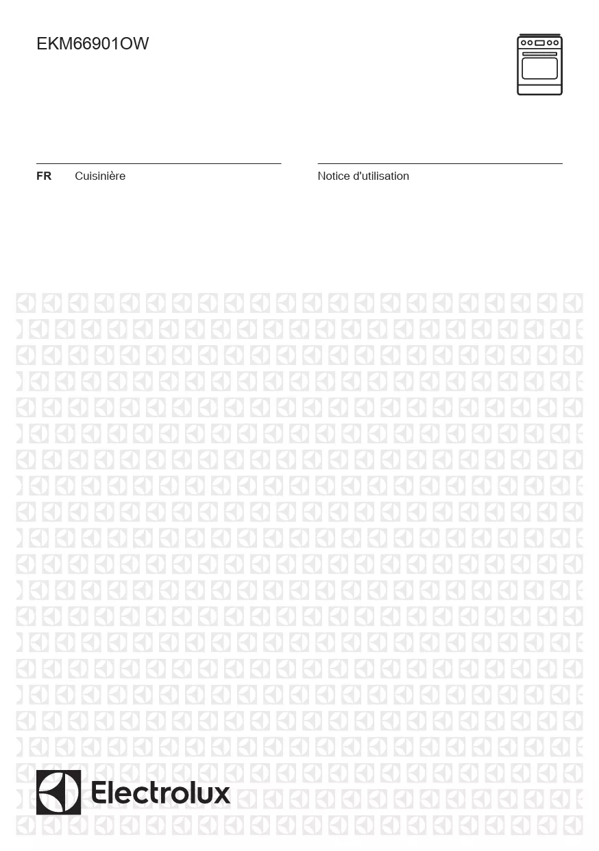 Mode d'emploi ELECTROLUX EKM66901OW