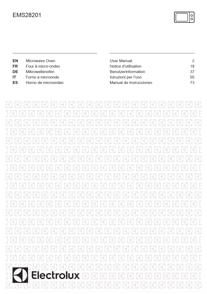 Mode d'emploi ELECTROLUX EMS28201OS