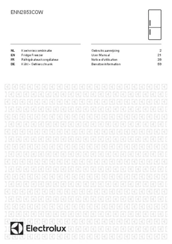 Mode d'emploi ELECTROLUX ENN2853COW