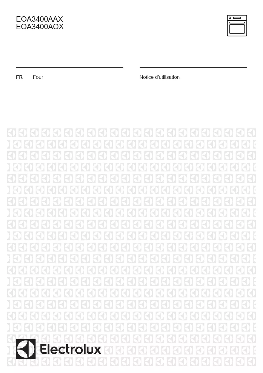 Mode d'emploi ELECTROLUX EOA3400AAX