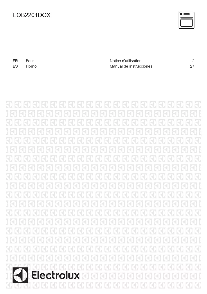 Mode d'emploi ELECTROLUX EOB2201DOX