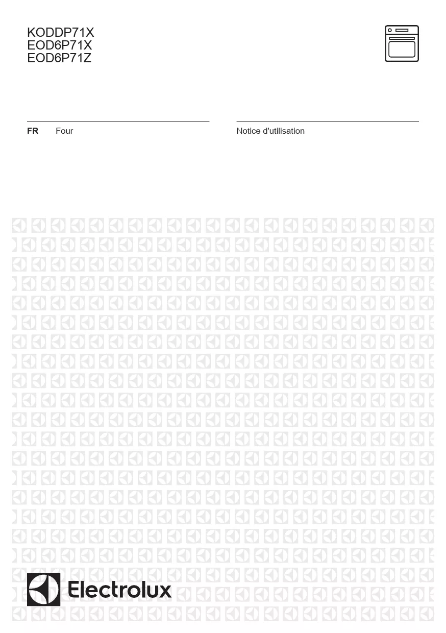 Mode d'emploi ELECTROLUX EOD6P71Z