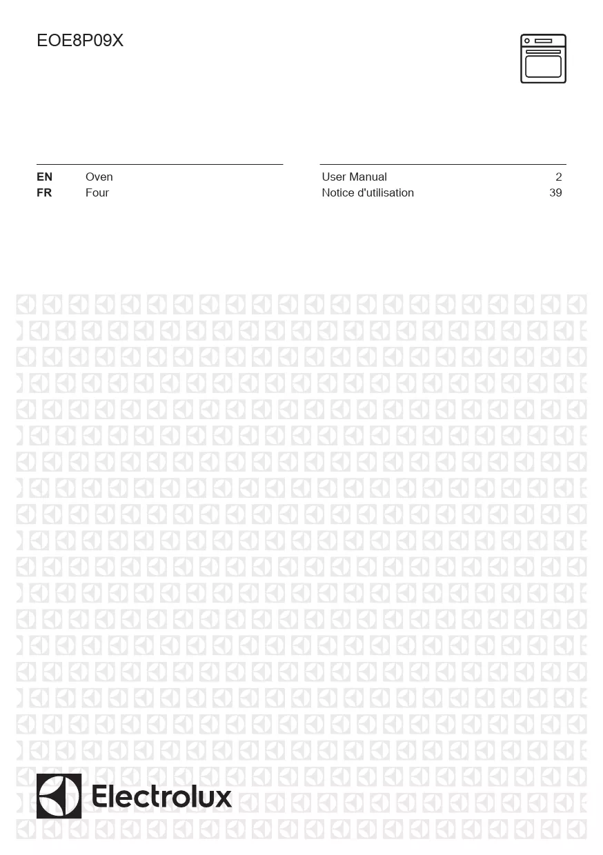 Mode d'emploi ELECTROLUX EOE8P09X