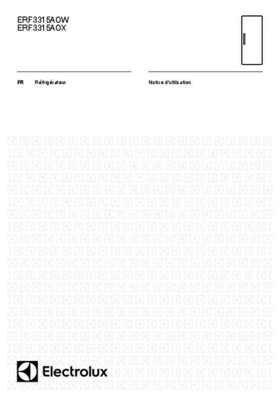 Mode d'emploi ELECTROLUX ERF3315AOW