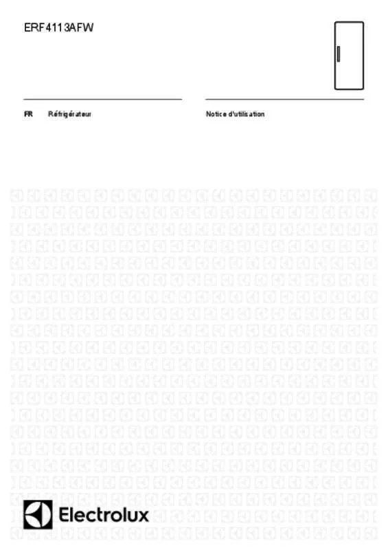 Mode d'emploi ELECTROLUX ERF4113AFW