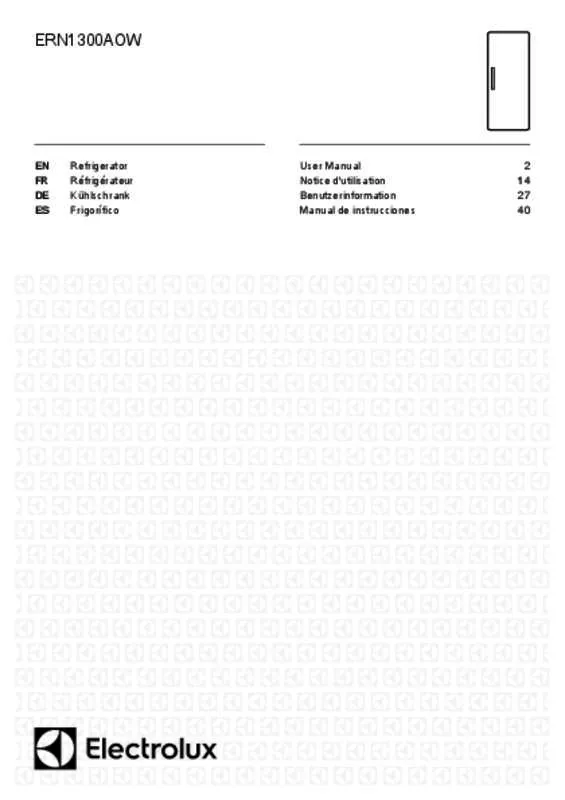 Mode d'emploi ELECTROLUX ERN1300AOW