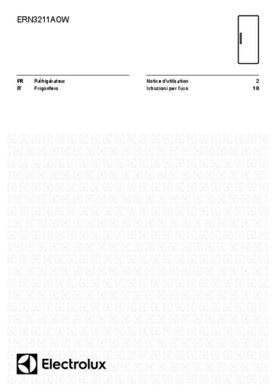 Mode d'emploi ELECTROLUX ERN3211AOW