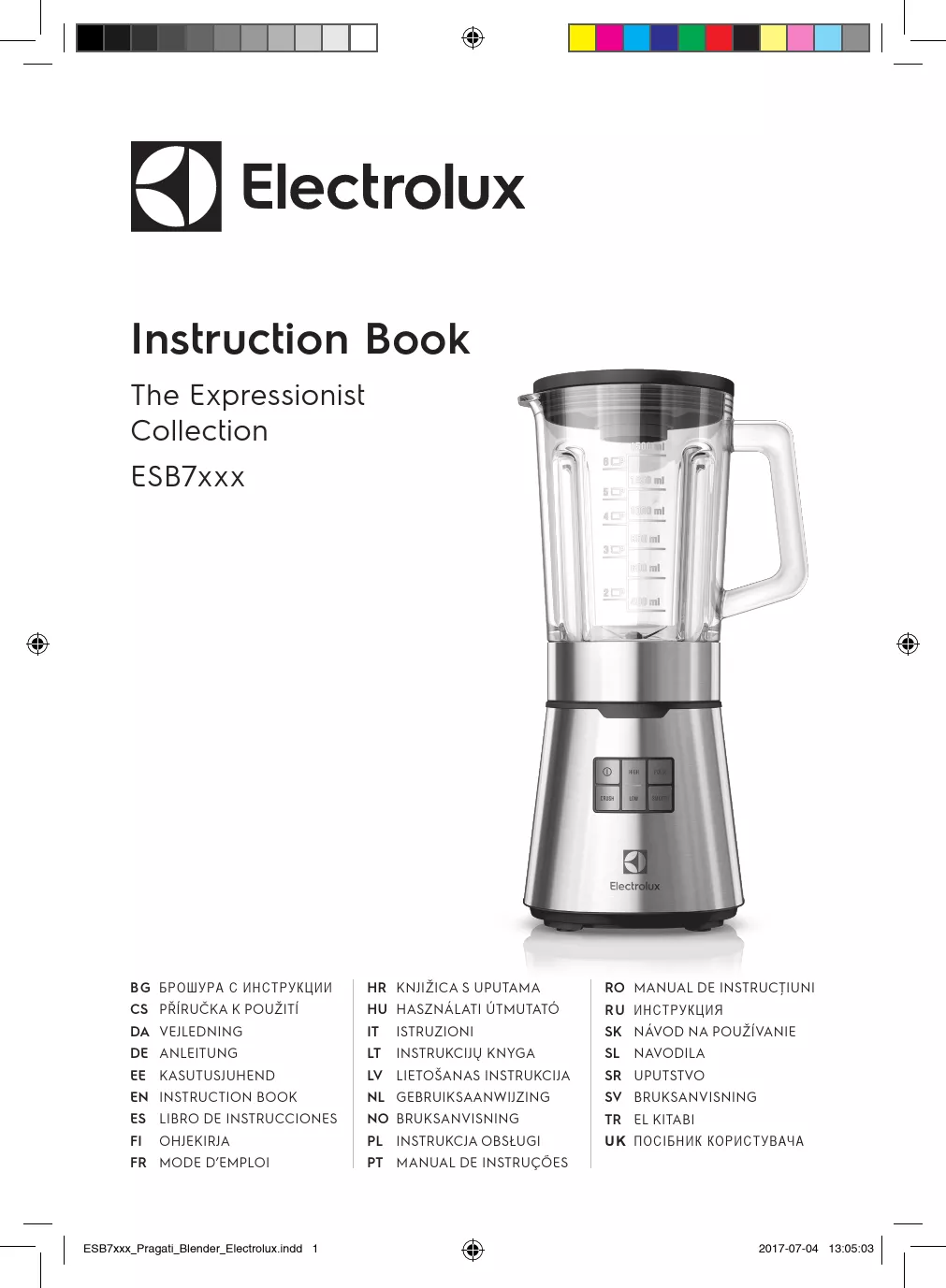 Mode d'emploi ELECTROLUX ESB7300S