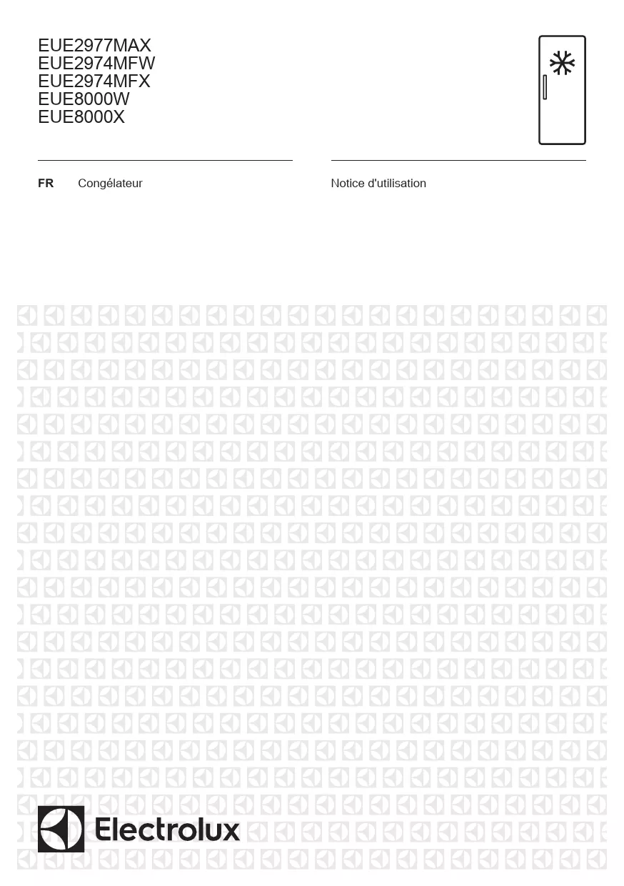 Mode d'emploi ELECTROLUX EUE2974MFX