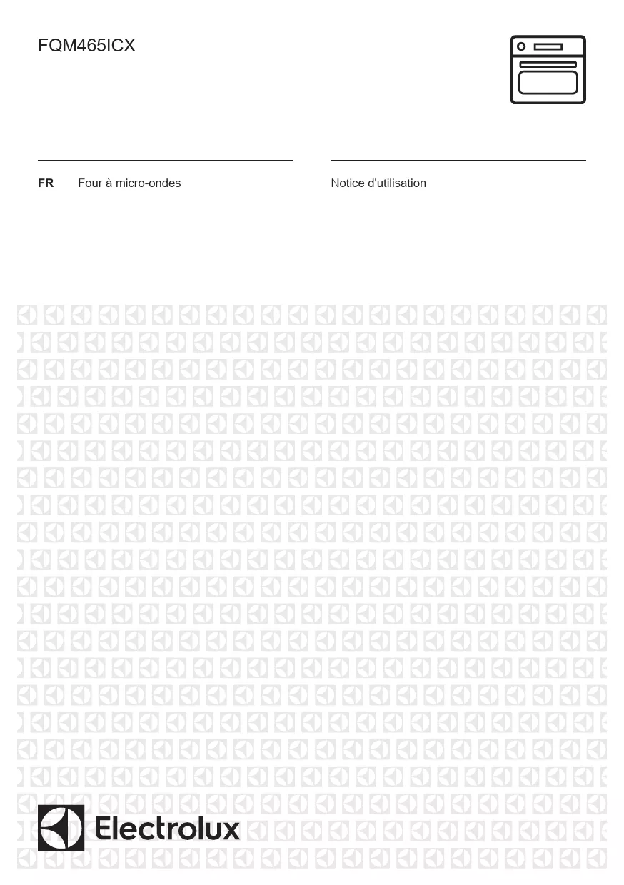 Mode d'emploi ELECTROLUX FQM465ICXE