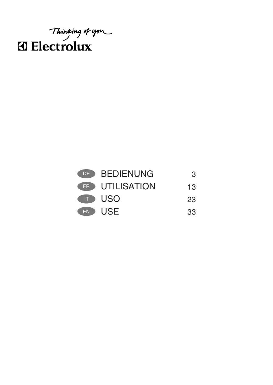 Mode d'emploi ELECTROLUX IHSL1260CN