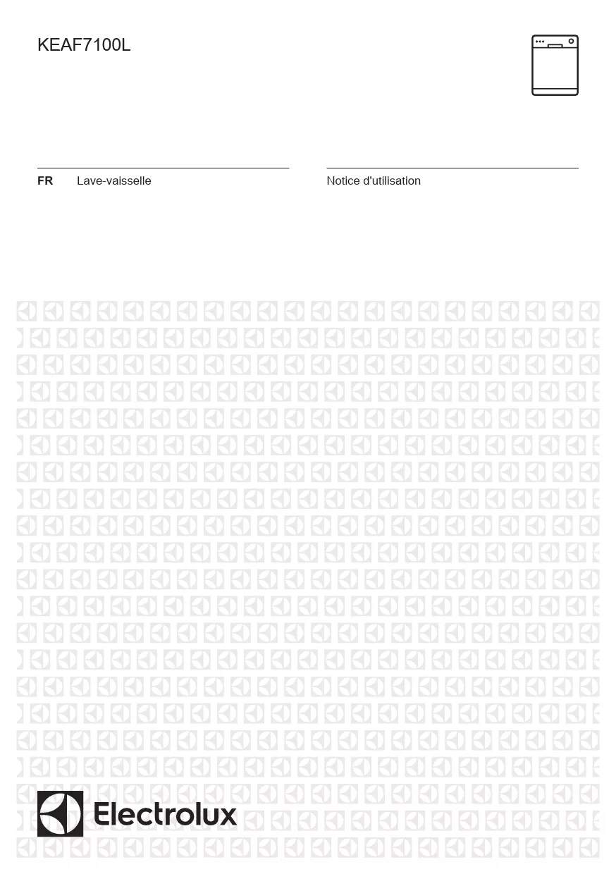 Mode d'emploi ELECTROLUX KEAF7100L