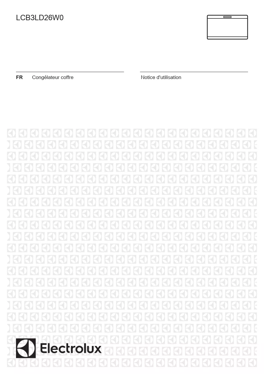 Mode d'emploi ELECTROLUX LCB3LD26W0