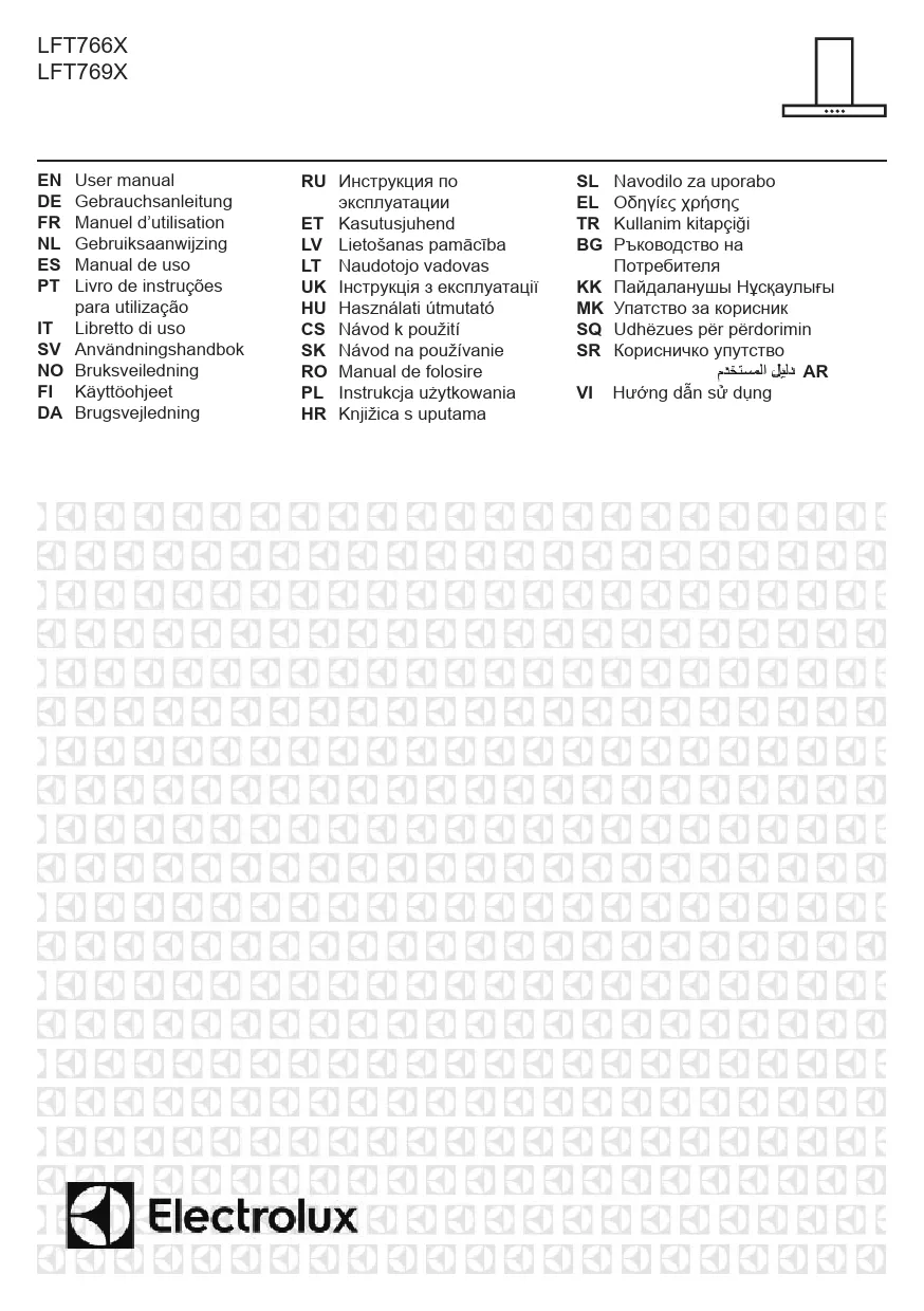 Mode d'emploi ELECTROLUX LFT769X
