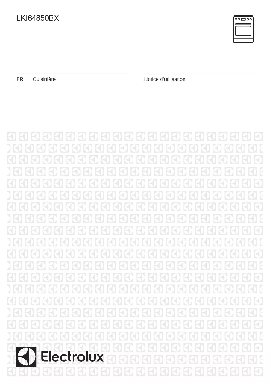 Mode d'emploi ELECTROLUX LKI64850BX