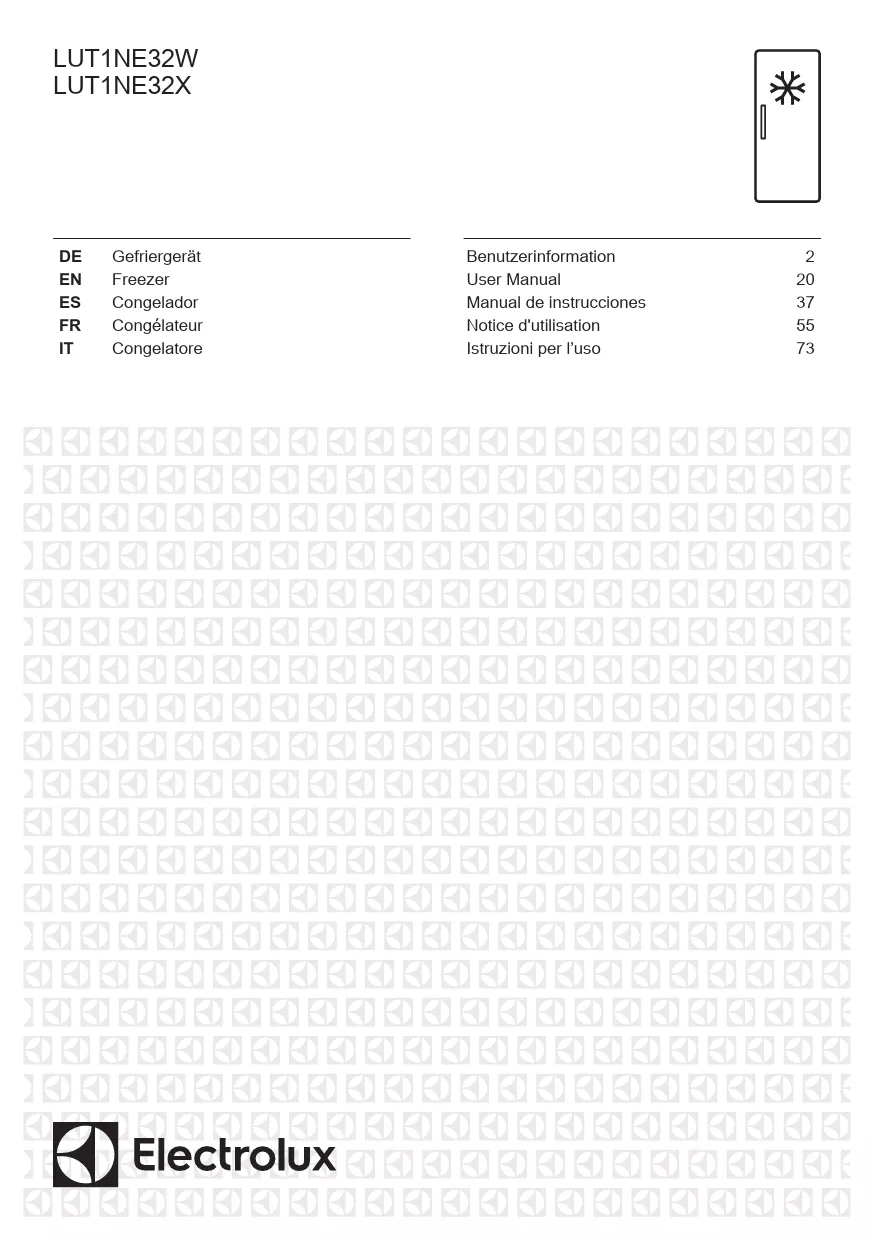 Mode d'emploi ELECTROLUX LUT1NE32W