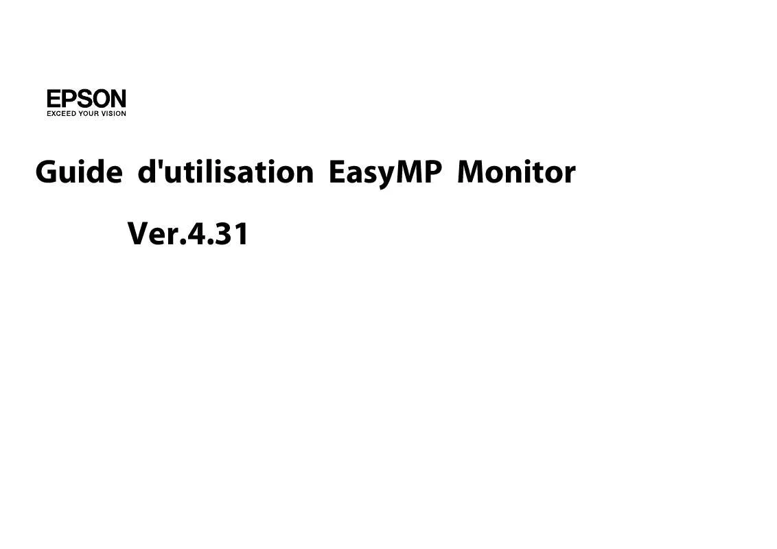 Mode d'emploi EPSON EH TW5350 & EH-TW5350