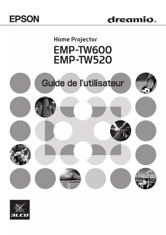 Mode d'emploi EPSON EMP-TW520