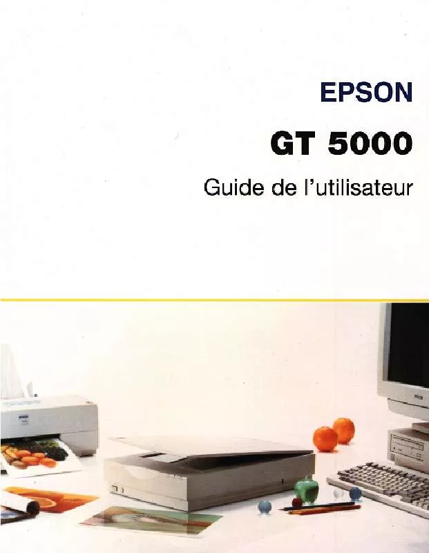 Mode d'emploi EPSON GT-5000