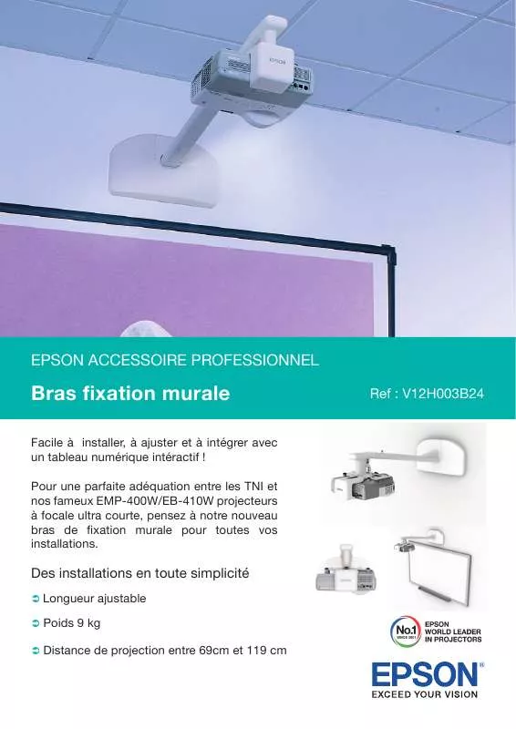 Mode d'emploi EPSON V12H003B24